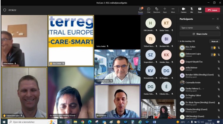 HoCare: Last stakeholder meeting in Hungary